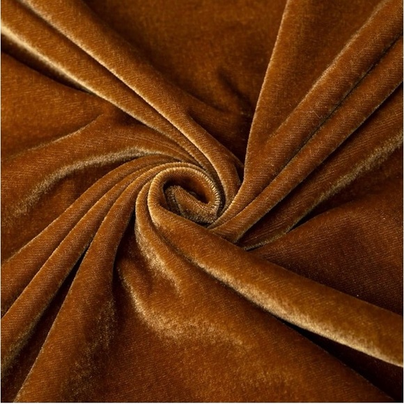 New Luxurious Velvet Ruffled Pillows - Gold
Set of Two - Picture 5 of 10